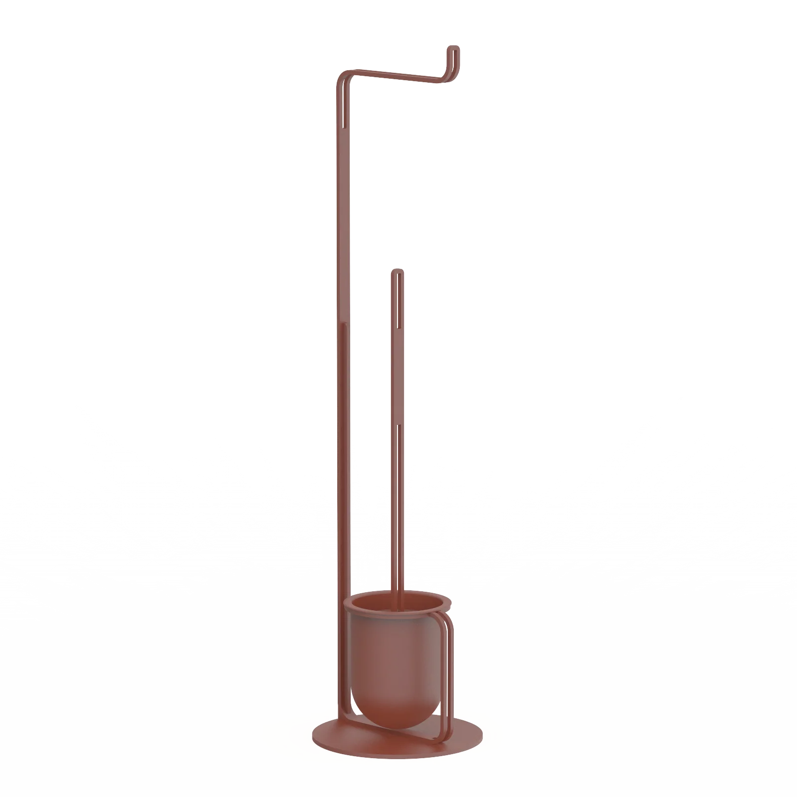 MONACO toilet butler (stand with toilet roll and brush holder) - Image 9